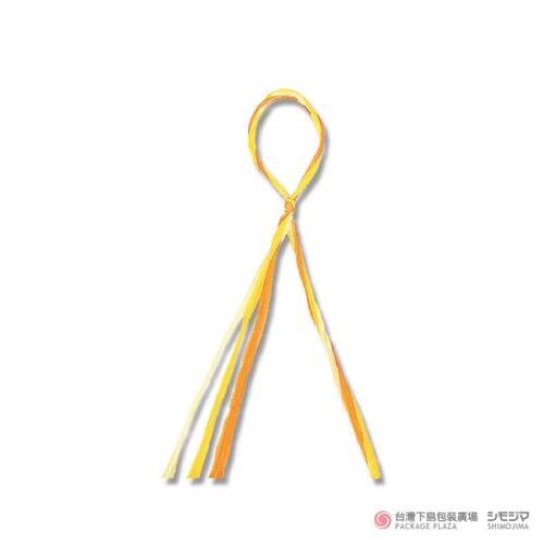 和紙緞帶) 3mm*30m / 黃橘  |商品介紹|禮物包裝|緞帶|紙拉菲草