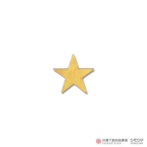 標籤貼紙) No.355 星 金 7.5×8mm 112片  |商品介紹|禮物包裝|貼紙|其他