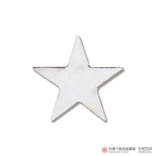 標籤貼紙) No.289 星 銀 17×18mm / 28片入產品圖