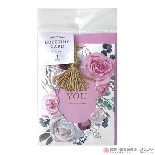 卡片/ 高貴玫瑰/ 粉  |商品介紹|禮物包裝|卡片類