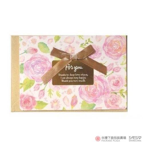 卡片/ 花卉 / 粉  |商品介紹|禮物包裝|卡片類