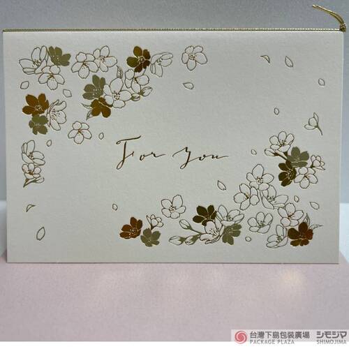 卡片 / TC103 / FOR YOU 金箔  |商品介紹|禮物包裝|卡片類