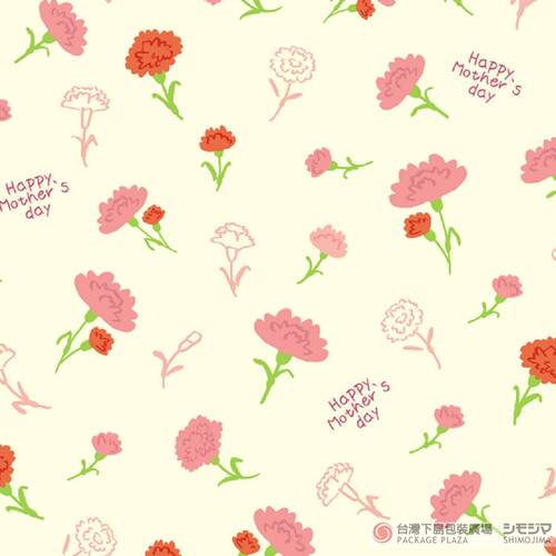 母親節包裝紙 半才 Happy mother 母親節包裝紙 半才 Happy mother
