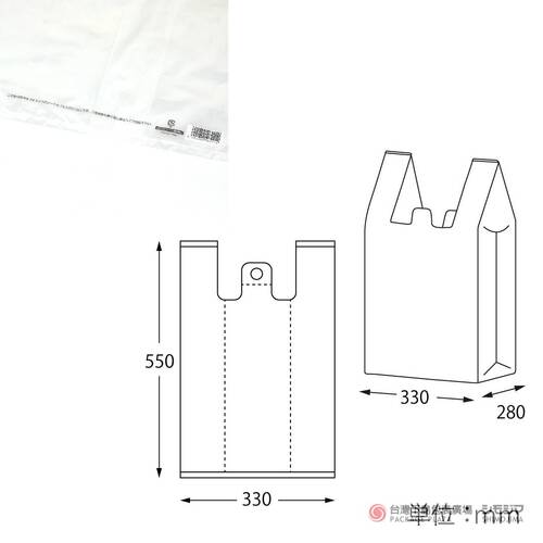 透明LD塑膠提袋 / L / 100枚產品圖