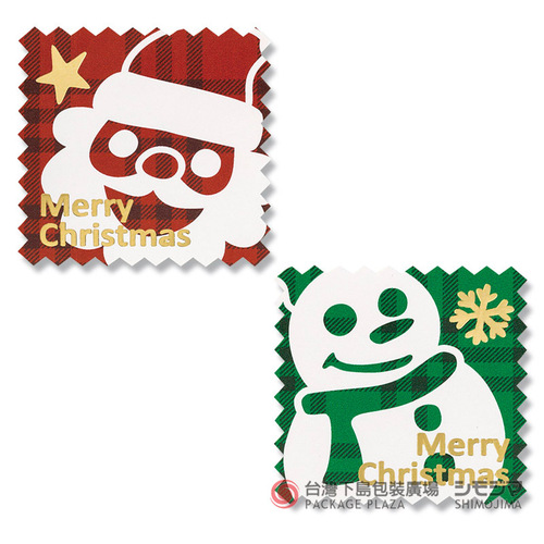 貼紙/格紋聖誕老人、雪人/24入  |限定商品|季節主打新商品|聖誕節 貼紙/格紋聖誕老人、雪人/24入  |限定商品|季節主打新商品|聖誕節