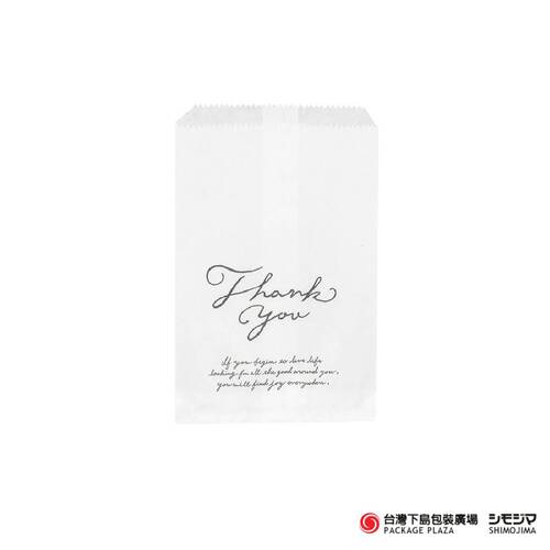 柄小袋)  R-5 / Thank you  / 50枚  |商品介紹|紙袋|柄小袋系列|柄小袋