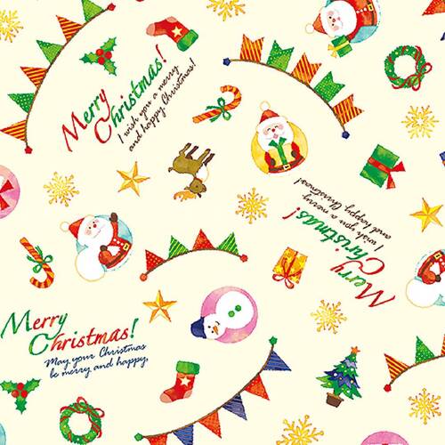 聖誕包裝紙/Happy flag /50枚產品圖