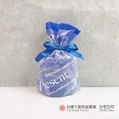 雙層束口袋/S/Lettering藍 /10入  |商品介紹|不織布產品|束口袋S 雙層束口袋/S/Lettering藍 /10入  |商品介紹|不織布產品|束口袋S