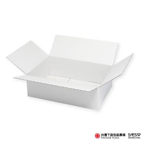 白色瓦楞紙箱／B4用-120／20入  |商品介紹|捆包用品|白色瓦楞紙箱