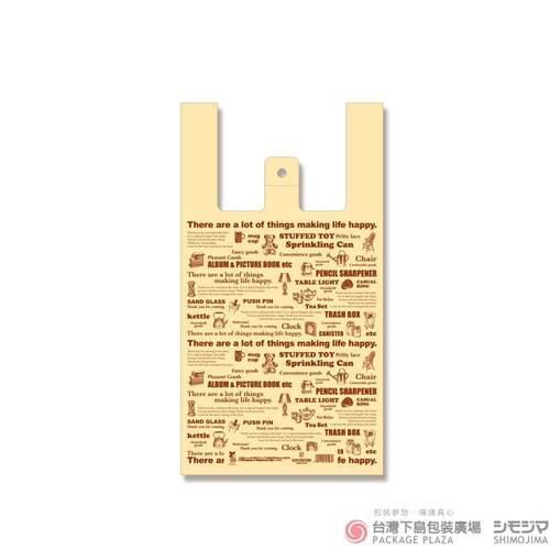 背心袋／英字／M / 100入【環保材質25％】產品圖