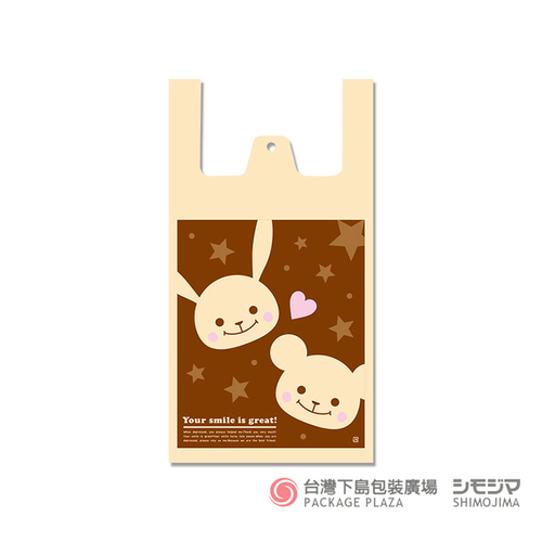 背心袋／M／PETIT FRIEND／100入【環保材質25％】  |商品介紹|塑膠袋類|背心袋